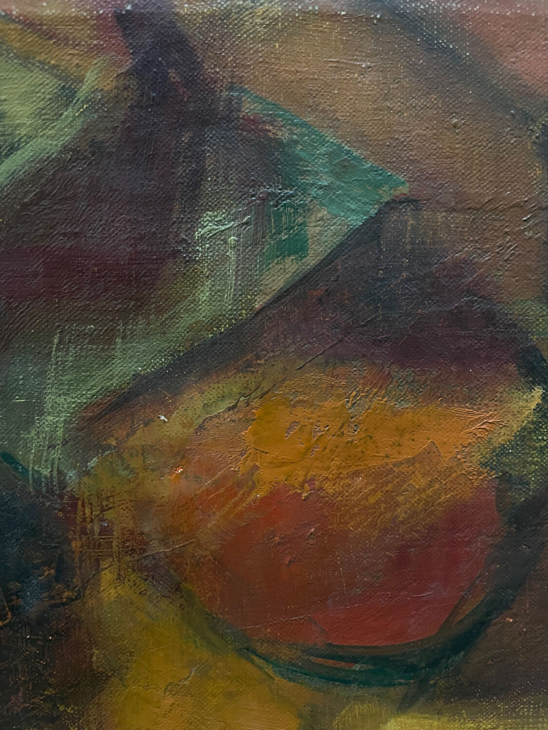 20th century cubist still life painting