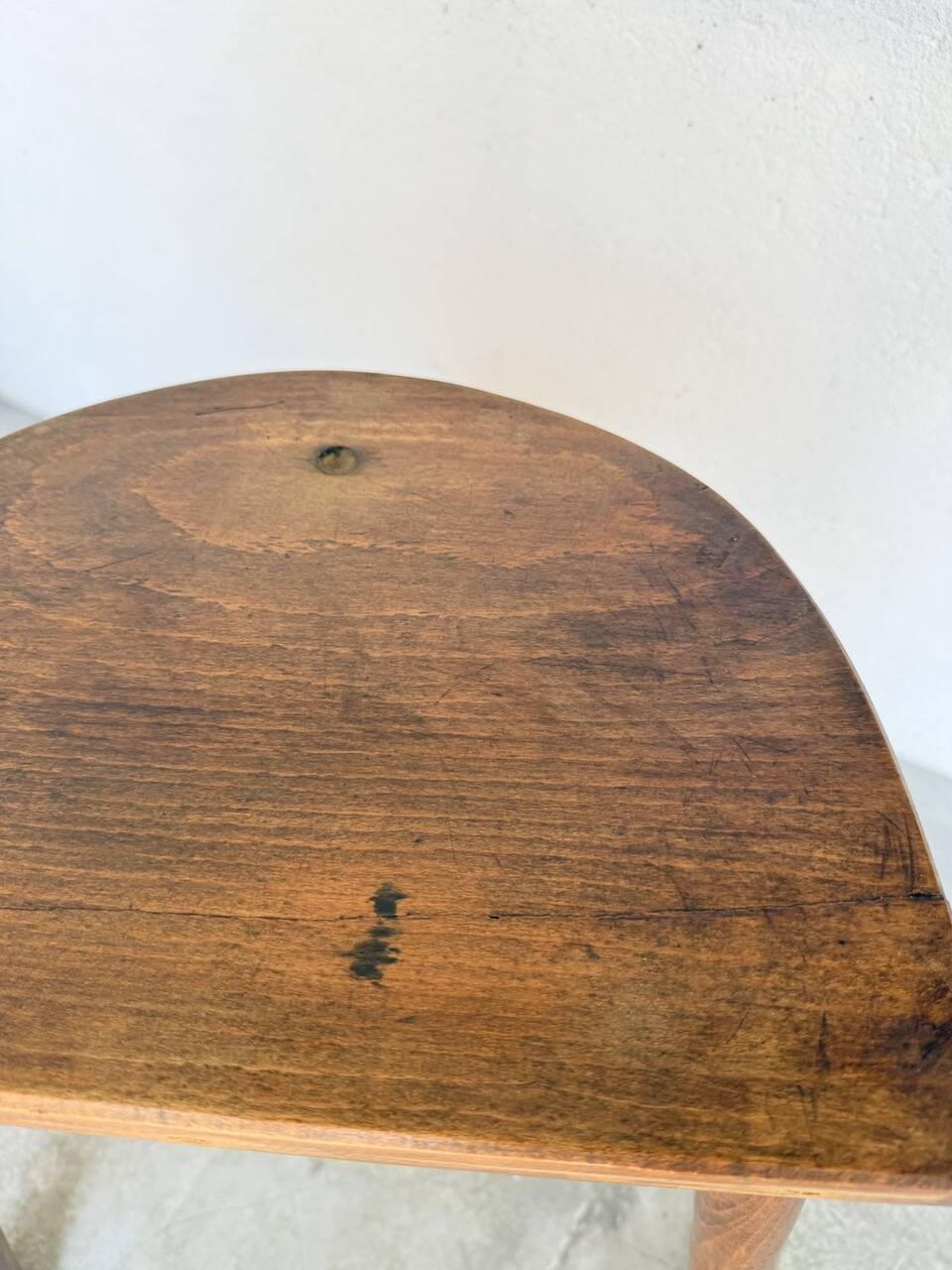 Oak tripod stool 1950