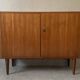 Vintage Scandinavian teak sideboard from the 1960s