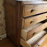 Commode 4 tiroirs ancienne bois