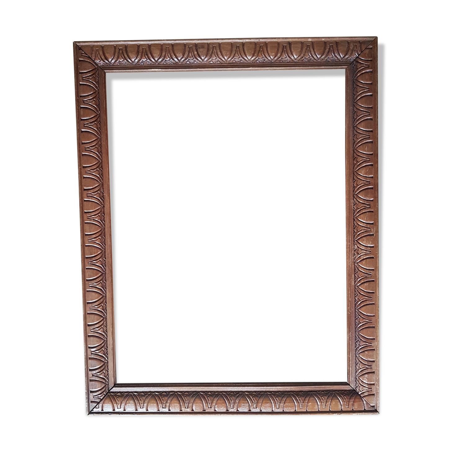 Carved wooden frame