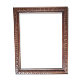 Carved wooden frame