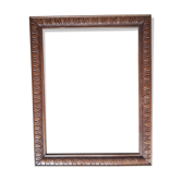 Carved wooden frame