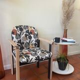 Fauteuil Bois Imprimé Automne