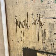 "Bernard Buffet" painting oil reproduction certified and numbered