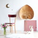 Chaise bistrot en bois vintage revisitée