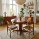 Table extensible Baumann en teck des années 60, (2 rallonges)