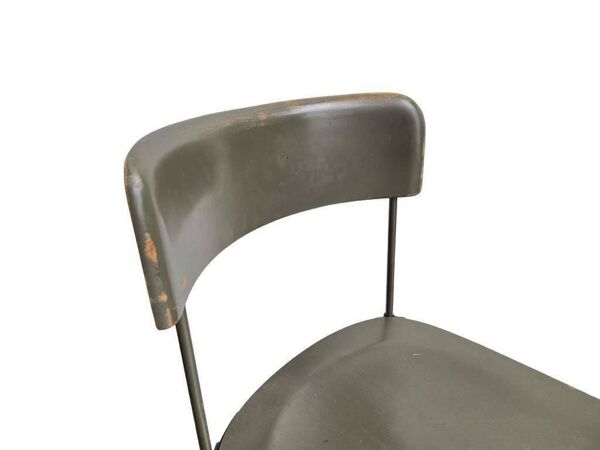 Chaise de bureau industrielle vintage / chaise de bureau tubax