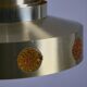 1960s Danish Mid-century Modern Vitrika Pendant Lamp.
