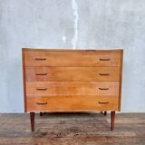 Vintage teak chest of drawers