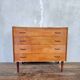 Commode en teck vintage