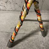 Kitsch pedestal table from the 70s