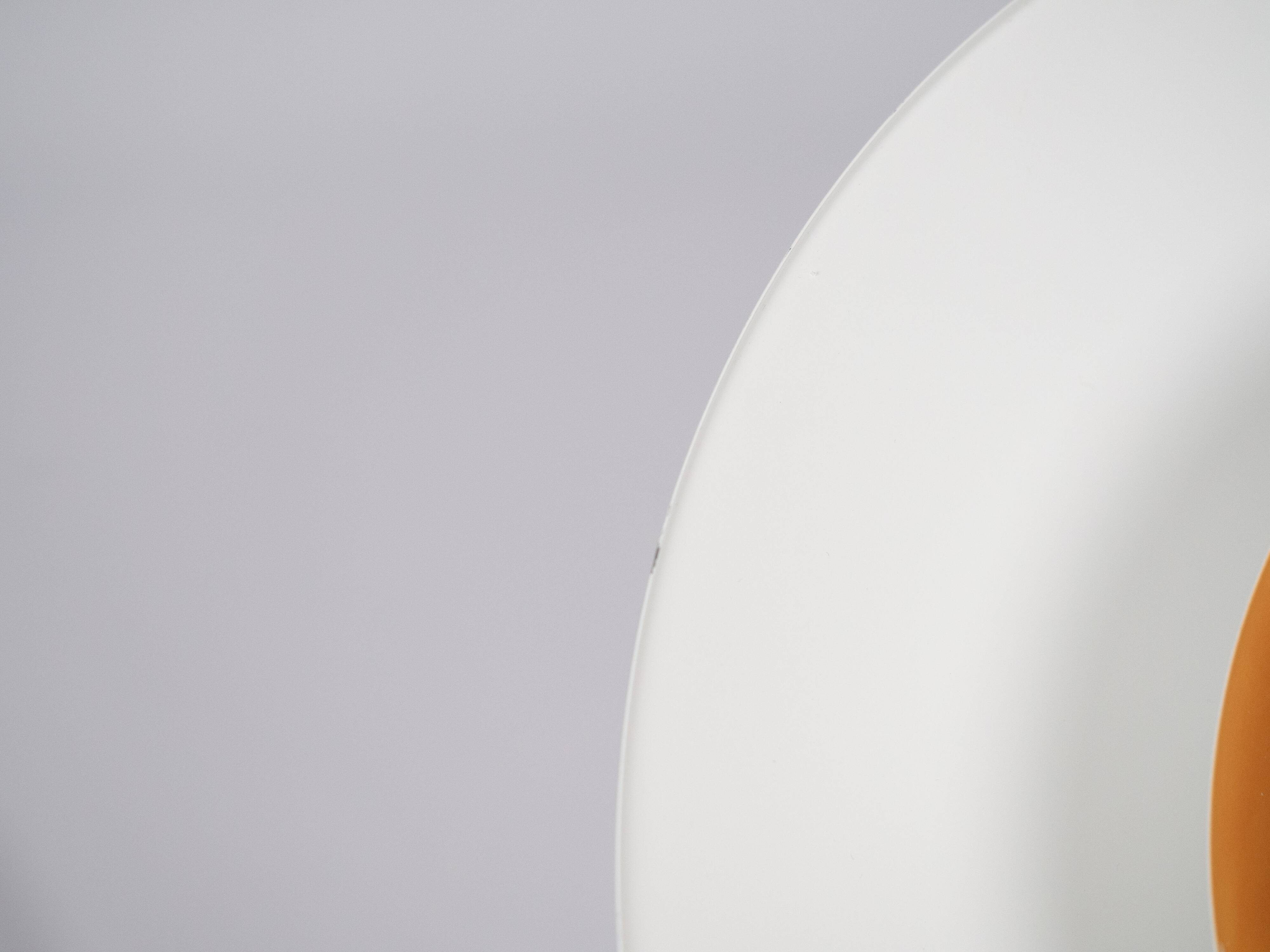 Danish vintage pendant lamp Sofie by Kurt Wiborg, Jeka, 1980s