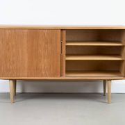 Danish Oak Sideboard by Carlo Jensen for Hundevad & Co., 1960s