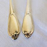 2 vintage silver plated Ercuis teaspoons