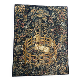 Aubusson tapestry, with the Captives of a unicorn