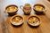 Breakfast set in HB Henriot Quimper stoneware