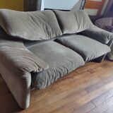 Canapé vintage Maralunga de Cassina