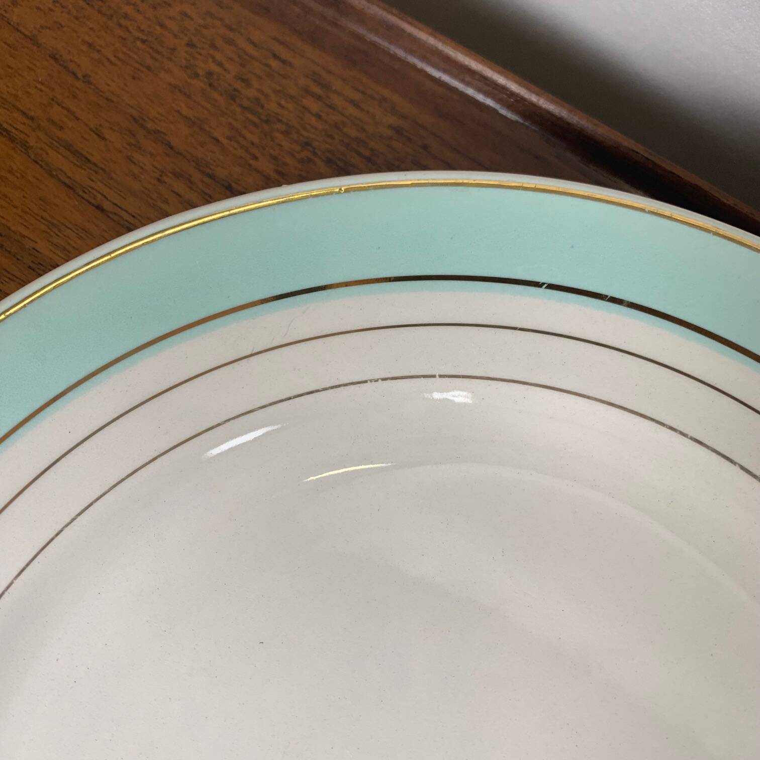 Lunéville "Régence" model, water green, late 19th century