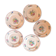 Set de 5 assiettes à dessert Luneville collection Réverbère