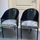 Pair of vintage costes chairs by philippe starck