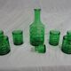 Set of 6 vintage glasses and a carafe
