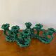Vallauris 1950 barbotine candlesticks