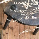 Brutalist tripod stool
