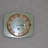 Beroz green formica wall clock