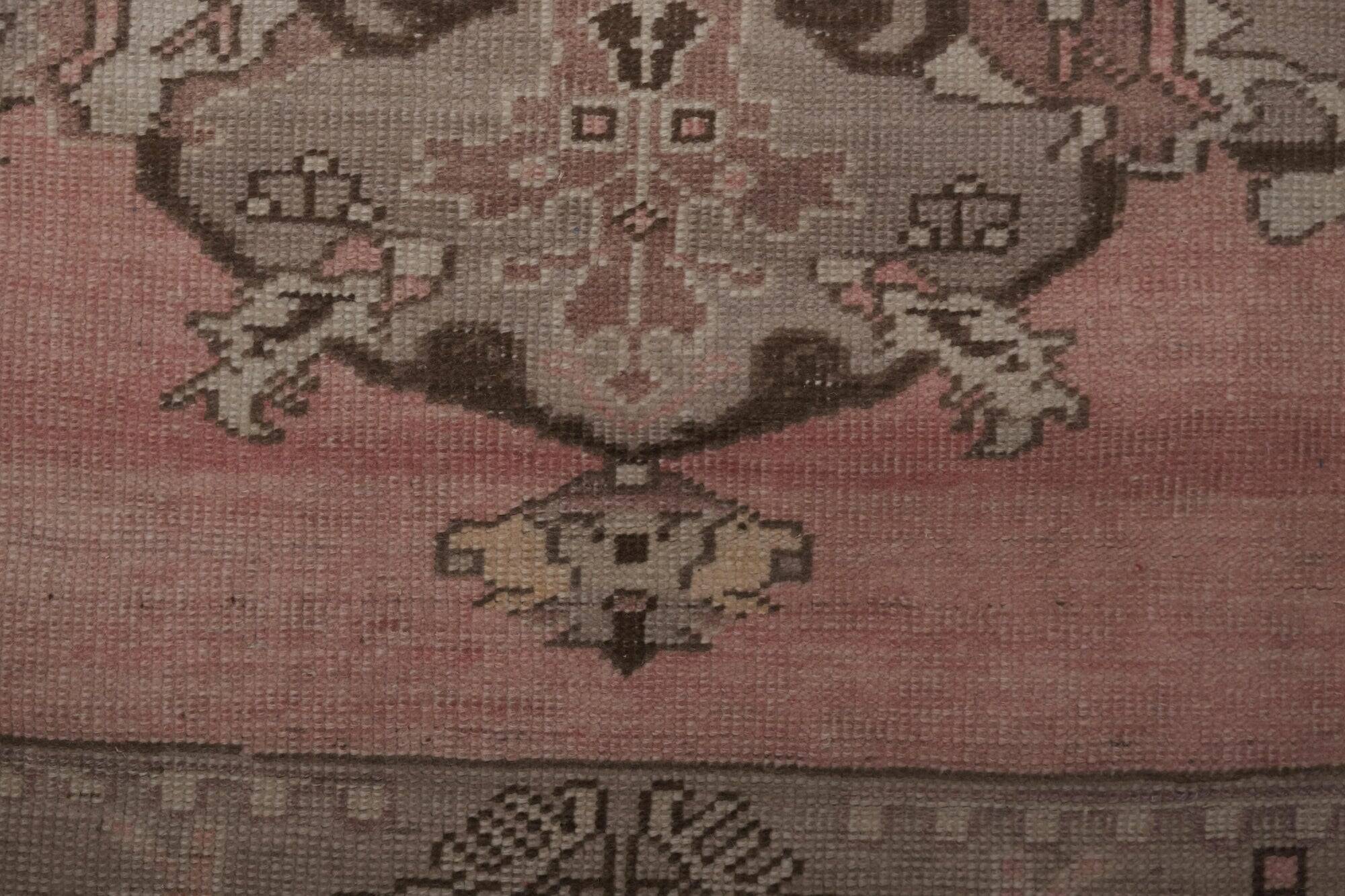 Vintage Turkish hallway rug 100x649 cm