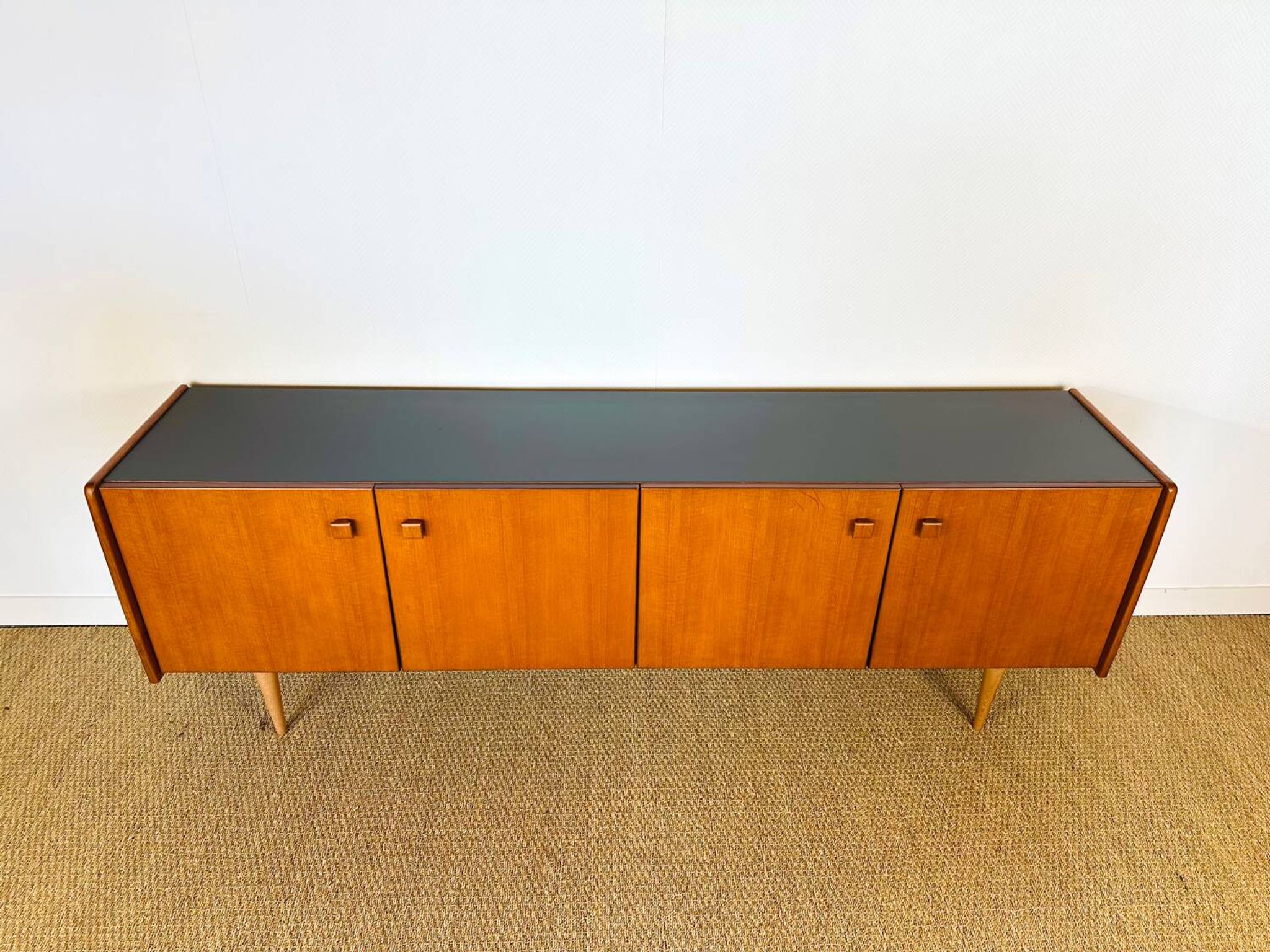 Enfilade scandinave en teck 1960