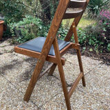 Set of 4 vintage folding chairs