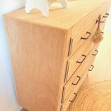 Commode pieds compas vintage