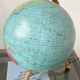 Luminous terrestrial globe Tarride Audoux and Minet
