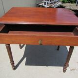 Solid mahogany writing table