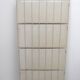 1950s shelf in metal Shabby Chic