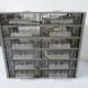 Storage locker with drawer for workshop