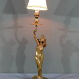 Regulate Lamp, Art Nouveau style, signed C.Rosa – Mid 20th century