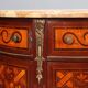 Buffet demi-lune ancien de style néoclassique XXe siècle