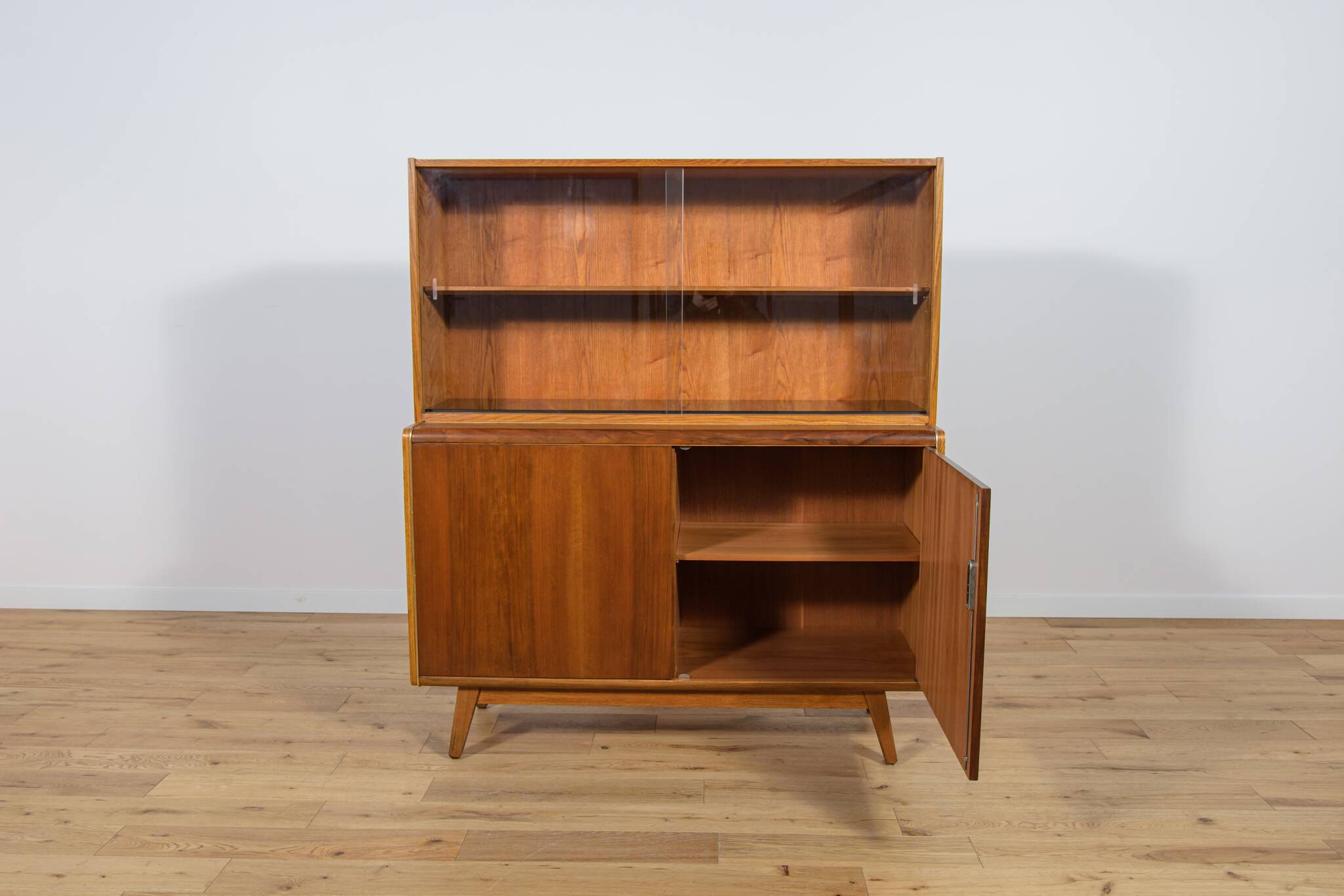 Cabinet with Bookcase by Hubert Nepozitek & Bohumil Landsman for Jitona, 1960s