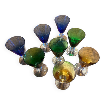 Small stemmed glass