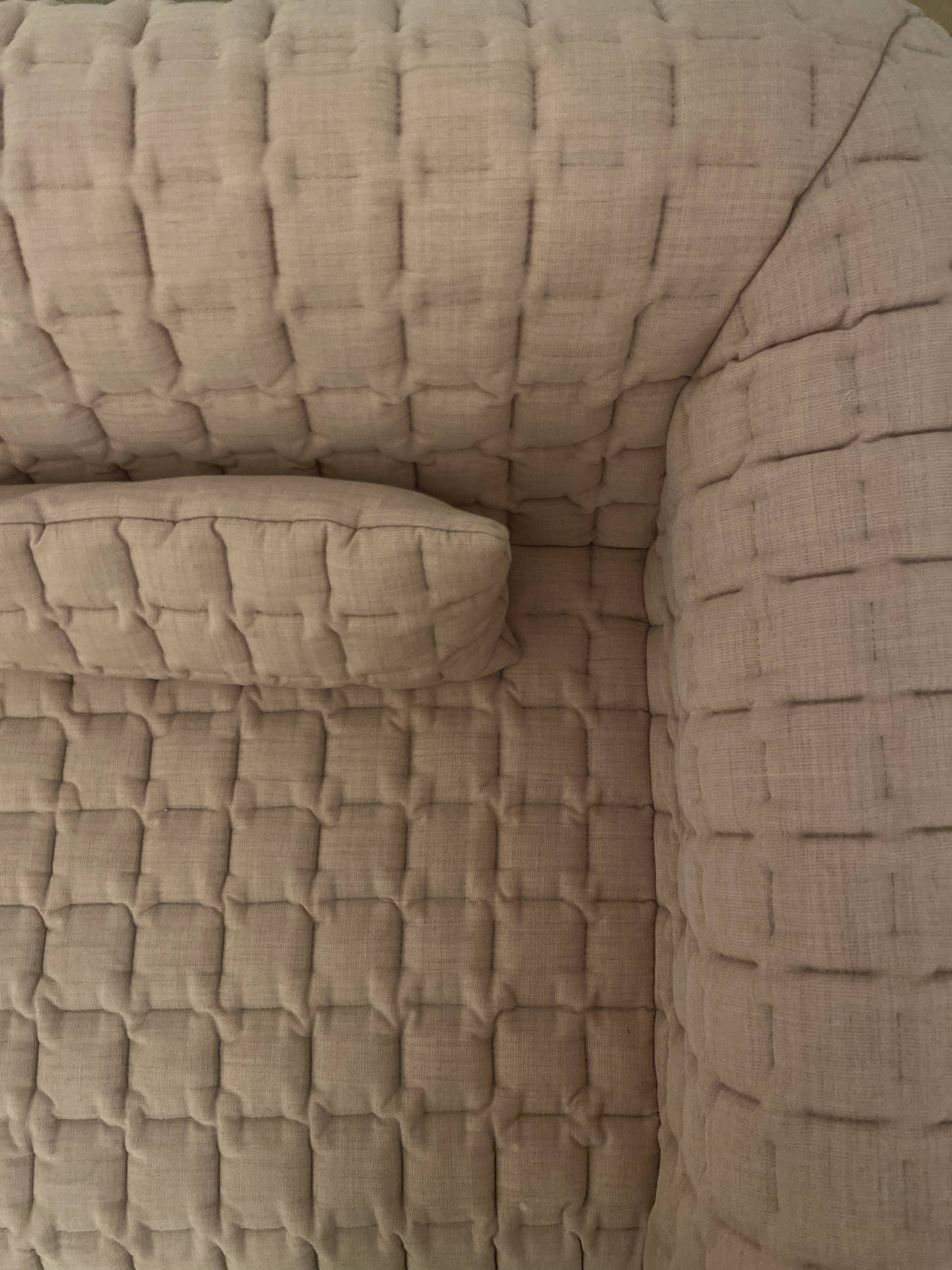 Ruché Large low-back sofa with 2 lumbar supports (Ligne Roset)