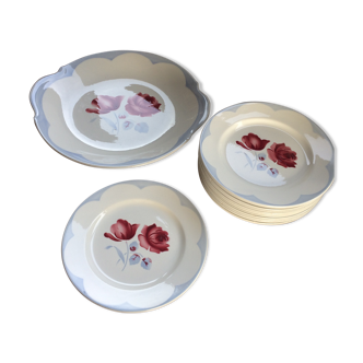 Badonviller dessert plates
