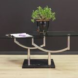 Table basse en métal, design danois, années 1990, production : Danemark