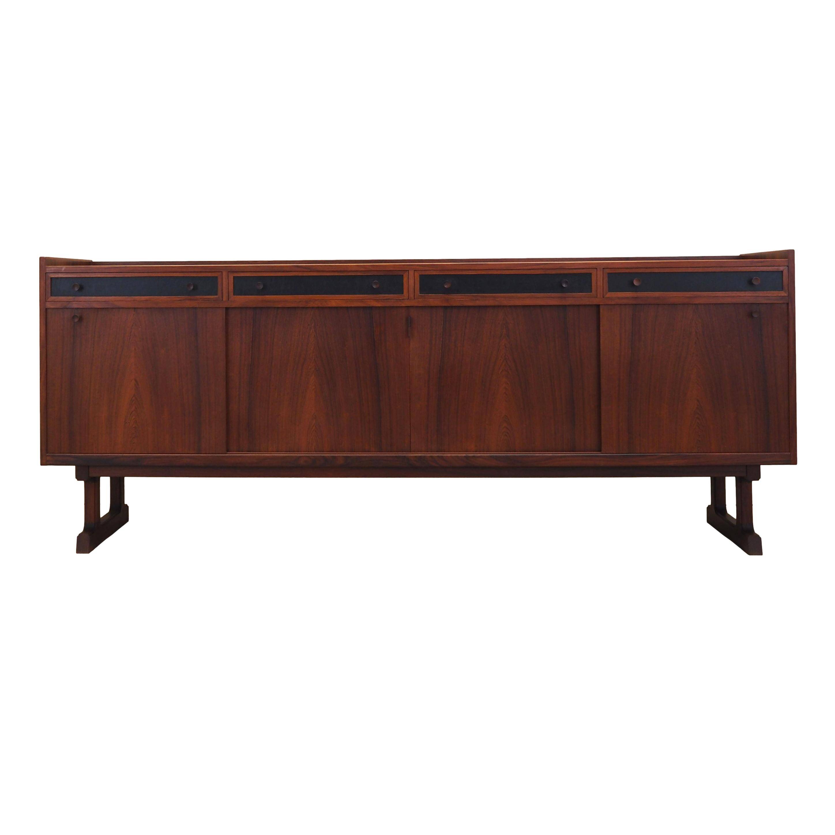 Rosewood sideboard, Danish design, 1960s, manufacturer: Hans Bech