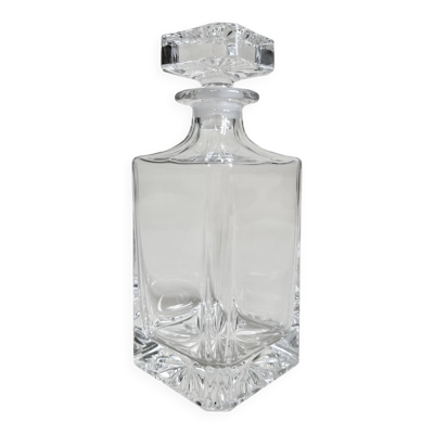 Carafe à whisky en cristal taillé