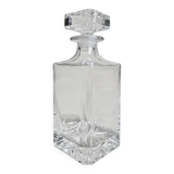 Cut crystal whisky carafe