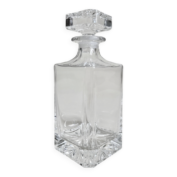 Carafe à whisky en cristal taillé