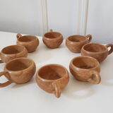 Stoneware liqueur service