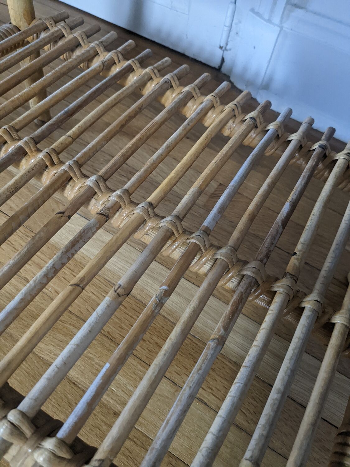 Rattan coffee table